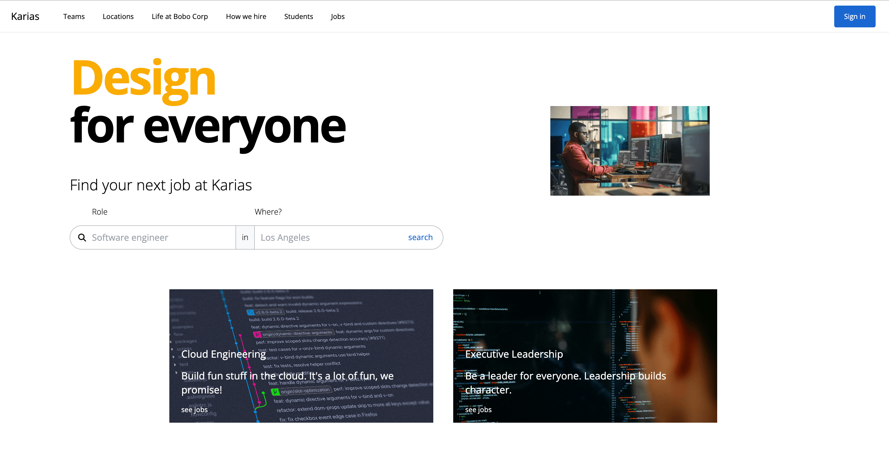 Karias Platform
